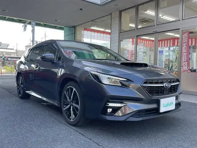スバル レヴォーグ 1．8GT－H EX 愛知県 2021(令3)年 2万km マグネタイトグレーメタリック ワンオーナー/純正11.6型センターディスプレイナビ/・Bluettoth／地デジTV/・Apple Car Play／Android Auto/フロント／サイド／バック／全周囲カメラ/純正デジタルインナーミラー/前席メモリ付パワーシート/前席／後席左右シートヒーター/ハンズフリーパワーバックドア/12.3インチフル液晶メーター/パドルシフト/ブルーステッチ革巻きハンドル/アイサイトXテクノロジー/・プリクラッシュブレーキ/・ツーリングアシスト/・後退時ブレーキアシスト/・誤発進抑制制御/・車線逸脱警報/・全車速追従機能付クルーズコントロール/・渋滞時ハンズオフアシスト/・渋滞時発進アシスト/・アクティブレーンチェンジアシスト/アイサイトセーフティプラス/純正18インチAW/スマートキー＆プッシュスタート