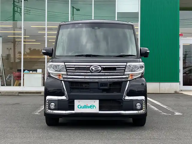 ダイハツ タント カスタム RS トップED SAⅡ 石川県 2016(平28)年 6万km ブラックマイカメタリック エンジンスタートボタン/保証書/記録簿/パワーステアリング/パワーウィンドウ/アイドリングストップ/オートエアコン/ETC/USB入力端子/バックカメラ/純正SDナビ（CD.DVD.BT.フルセグ）/ドライブレコーダー/ベンチシート/純正フロアマット/純正アルミホイール/両側パワースライドドア/ABS/横滑り防止装置/コーナーセンサー/盗難防止装置/オートライト/Wエアバック/衝突軽減システム