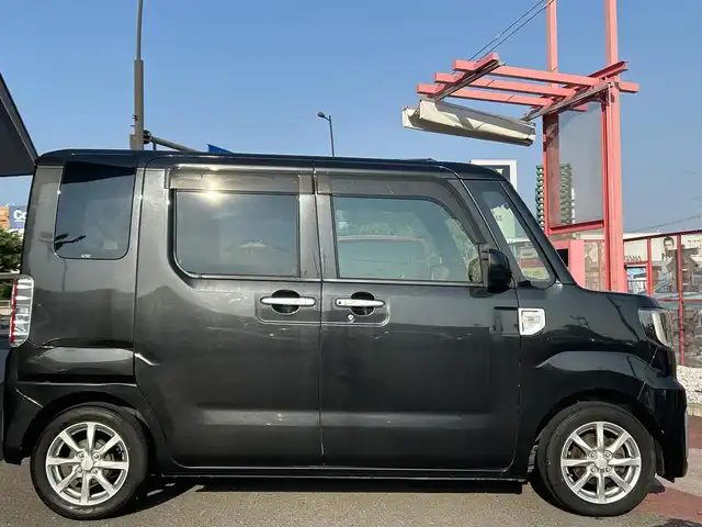 ダイハツ ウェイク L 香川県 2014(平26)年 11.3万km ブラックマイカメタリック ワンオーナー/純正8インチナビ/フルセグ/CD/DVD/Bluetoohe/バックカメラ/パワースライドドア/LEDヘッドライト/純正14インチアルミ/スマートキー/ETC
