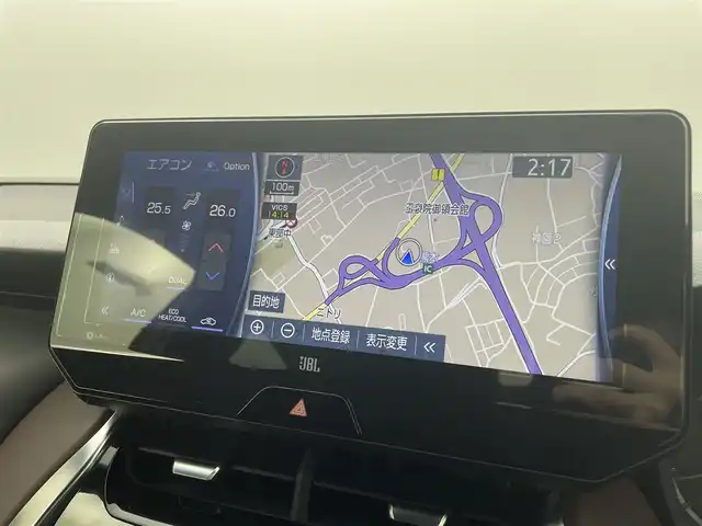 トヨタ ハリアー Z 熊本県 2020(令2)年 2.9万km ホワイトパールクリスタルシャイン 純正12.3型ナビ（ フルセグ・ Bluetooth・ApplCarPlay・AndroidAuto・ USB・ AUX）/パノラマミックビューモニター/JBLプレミアムサウンド/レーントレーシングアラート/プリクラッシュセーフティ/ブラインドスポットモニター/前後クリアランスソナー/リヤクロストラフィックアラート/ヘッドアップディスプレイ/ロードサインアシスト/デジタルインナーミラー/ハーフレザーシート/運転席パワーシート/パワーバックドア/ステアリングリモコン/ビルトインETC2.0/前後ドライブレコーダー/純正フロアマット/純正19インチアルミホイル/LEDヘッドライト/オートライト/オートマチックハイビーム/スマートキー/プッシュスタート/スペアキー1本/保証書/取扱説明書