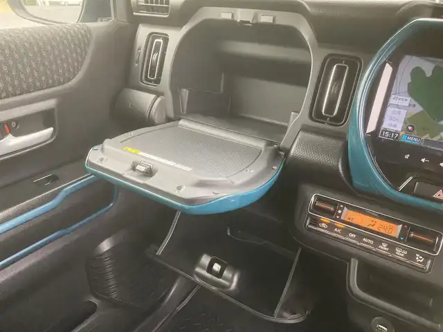 スズキ ハスラー HYBRID X ターボ 埼玉県 2020(令2)年 11.5万km デニムブルー ガンメタリック 2トーン (株)IDOMが運営する【じしゃロン鳩ヶ谷店】の自社ローン対象車両になります。こちらは現金ご利用時の価格です。自社ローンご希望の方は別途その旨お申付け下さい。/登録時114830km/ターボ車/純正ナビ/フルセグテレビ/全方位モニター/アイドリングストップ/デュアルカメラブレーキサポート/アダプティブクルーズコントロール/車線逸脱警告機能/車線逸脱抑制機能/プッシュスタート/ETC/ドライブレコーダー/純正15インチAW/前席シートヒーター/スマートキー/オートライト/ダブル/サイド/カーテンエアバッグ/パドルシフト/革巻きステアリング/前席背面ドリンクホルダー/助手席シートアンダーボックス