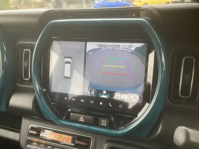 スズキ ハスラー HYBRID X ターボ 埼玉県 2020(令2)年 11.5万km デニムブルー ガンメタリック 2トーン (株)IDOMが運営する【じしゃロン鳩ヶ谷店】の自社ローン対象車両になります。こちらは現金ご利用時の価格です。自社ローンご希望の方は別途その旨お申付け下さい。/登録時114830km/ターボ車/純正ナビ/フルセグテレビ/全方位モニター/アイドリングストップ/デュアルカメラブレーキサポート/アダプティブクルーズコントロール/車線逸脱警告機能/車線逸脱抑制機能/プッシュスタート/ETC/ドライブレコーダー/純正15インチAW/前席シートヒーター/スマートキー/オートライト/ダブル/サイド/カーテンエアバッグ/パドルシフト/革巻きステアリング/前席背面ドリンクホルダー/助手席シートアンダーボックス