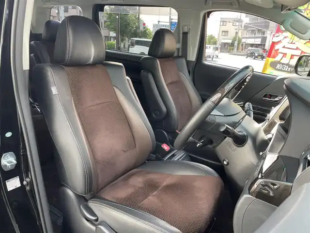 トヨタ アルファード 350S タイプゴールドⅡ 神奈川県 2014(平26)年 10.7万km ブラック メーカーOPHDDナビ/　（CD・DVD・Bluetooth）/フルセグTV/パノラミックビューモニター/両側パワースライドドア/パワーバックドア/クルーズコントロール/ビルトインETC/キセノンライト/デイライト付きLEDフォグライト/クリアランスソナー/ハーフレザーシート/前後ドライブレコーダー/パンテーラカーセキュリティ/スマートキー/保証書/取扱説明書