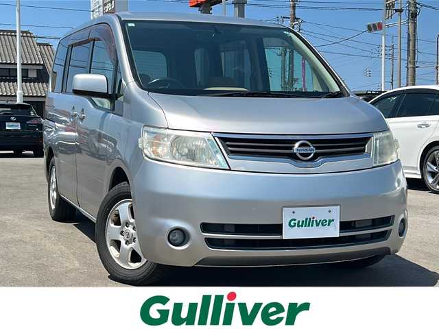 日産 セレナ 20G 山口県 2006(平18)年 12.5万km ダイヤモンドシルバー パワーステアリング/パワーウィンド/スマートキー/ワンセグテレビ/ETC/ダブルエアバッグ/DVDナビ