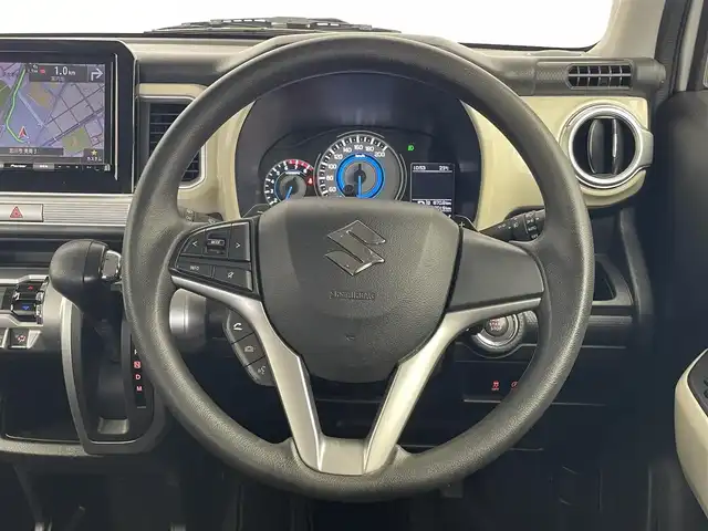 スズキ クロスビー HYBRID MX 埼玉県 2019(平31)年 3.7万km ピュアホワイトP 社外８インチナビ　全方位モニター　ビルトインＥＴＣ　シートヒーター　パドルシフト　純正アルミ　ＬＥＤヘッドライト　スマートキー　オートライト　ＣＤ　ＤＶＤ　Ｂｌｕｅｔｏｏｔｈ　地デジフルセグＴＶ