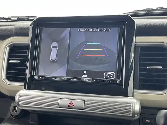 スズキ クロスビー HYBRID MX 埼玉県 2019(平31)年 3.7万km ピュアホワイトP 社外８インチナビ　全方位モニター　ビルトインＥＴＣ　シートヒーター　パドルシフト　純正アルミ　ＬＥＤヘッドライト　スマートキー　オートライト　ＣＤ　ＤＶＤ　Ｂｌｕｅｔｏｏｔｈ　地デジフルセグＴＶ