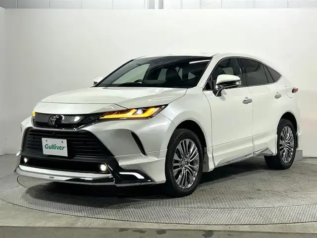 トヨタ ハリアー Z レザーパッケージ 大阪府 2020(令2)年 3.1万km ホワイトパールクリスタルシャイン 純正大型ナビＴＶ　JBLサウンド　３６０カメラ　ＥＴＣ　モデリスタエアロ　シートヒーター　パワーシート　レーダークルコン　レザーシート　ハンドルヒーター　デジタルインナーミラー　ブラインドスポットモニター　衝突軽減