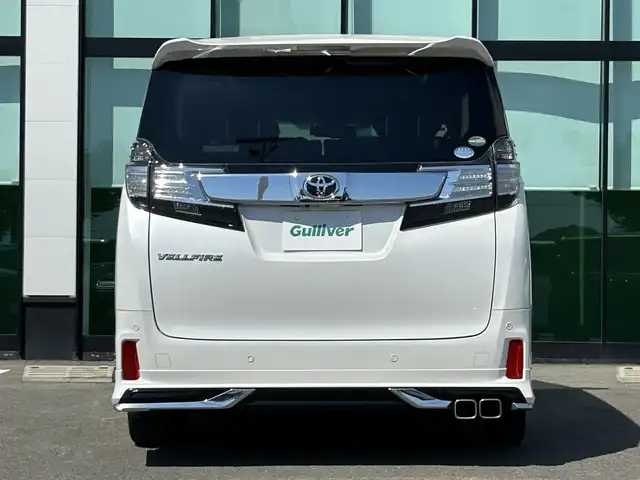トヨタ ヴェルファイア Z Gエディション 福島県 2017(平29)年 4万km ホワイトパールクリスタルシャイン 10インチナビ/フリップダウンモニター/パワーバックドア/両側パワースライドドア/LEDヘッドライト/モデリスタエアロ/レーダークルーズコントロール/メモリーパワーシート/トヨタセーフティセンス/ステアリングヒーター/ステアリングスイッチ/サンルーフ