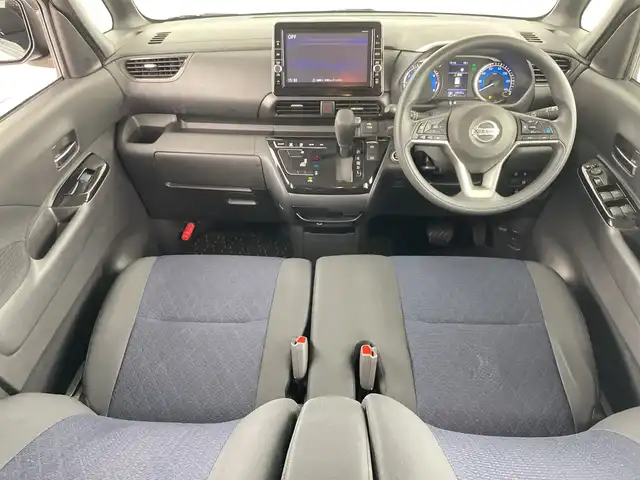 日産 ルークス HWS X プロパイロットED 愛知県 2020(令2)年 3.1万km ホワイトパール 禁煙車/純正9インチーナビ/（ＤＶＤ/ＣＤ/フルセグTV/Bluetooth/ＦＭ/ＡＭ）/全方位カメラ/プロパイロット/衝突軽減ブレーキ/レーンキープアシスト/レーダークルーズコントロール/オートマチックハイビーム/クリアランスソナー/ETC/ドライブレコーダー/両側パワースライドドア/純正14インチアルミホイール/LEDヘッドライト/フロントフォグランプ/オートライト/スマートキー/スペアキー1本/プッシュスタート/純正フロアマット/電動格納ミラー/横滑り防止装置/ベンチシート