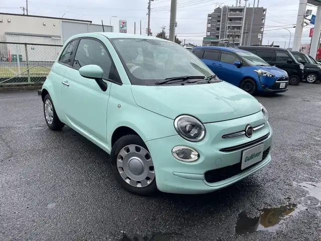 フィアット ５００ ツインエア ポップ 神奈川県 2016(平28)年 2万km LATTE MENTA ETC/USB端子/AUX端子/Bluetooth接続/ステアリングリモコン