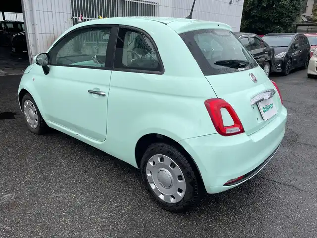 フィアット ５００ ツインエア ポップ 神奈川県 2016(平28)年 2万km LATTE MENTA ETC/USB端子/AUX端子/Bluetooth接続/ステアリングリモコン