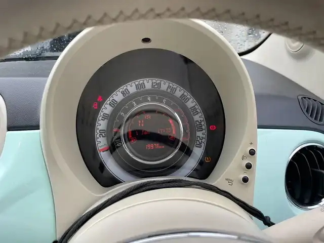 フィアット ５００ ツインエア ポップ 神奈川県 2016(平28)年 2万km LATTE MENTA ETC/USB端子/AUX端子/Bluetooth接続/ステアリングリモコン