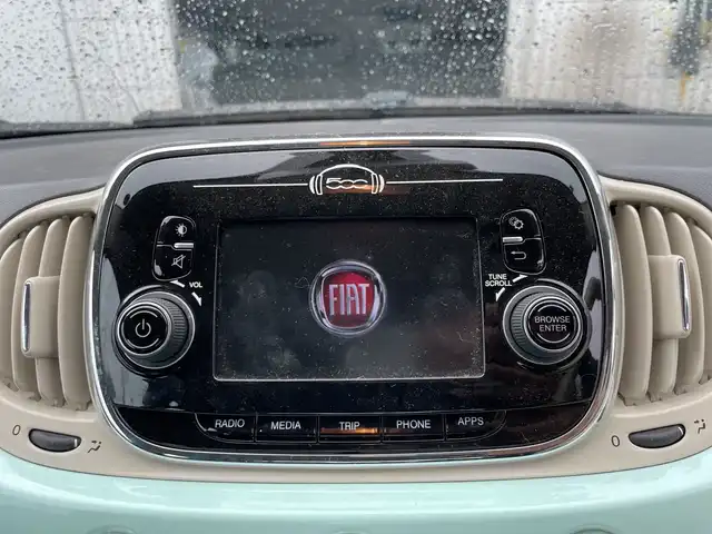 フィアット ５００ ツインエア ポップ 神奈川県 2016(平28)年 2万km LATTE MENTA ETC/USB端子/AUX端子/Bluetooth接続/ステアリングリモコン