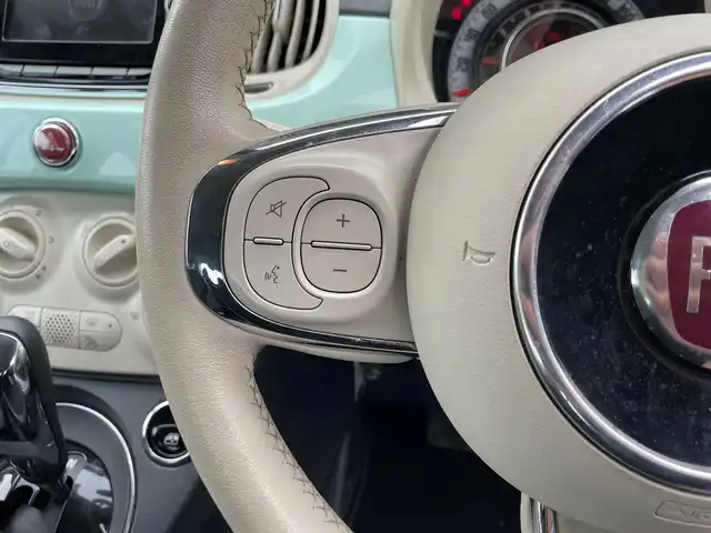 フィアット ５００ ツインエア ポップ 神奈川県 2016(平28)年 2万km LATTE MENTA ETC/USB端子/AUX端子/Bluetooth接続/ステアリングリモコン