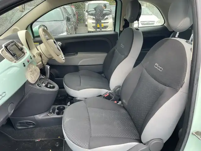 フィアット ５００ ツインエア ポップ 神奈川県 2016(平28)年 2万km LATTE MENTA ETC/USB端子/AUX端子/Bluetooth接続/ステアリングリモコン