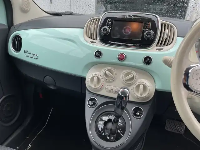 フィアット ５００ ツインエア ポップ 神奈川県 2016(平28)年 2万km LATTE MENTA ETC/USB端子/AUX端子/Bluetooth接続/ステアリングリモコン