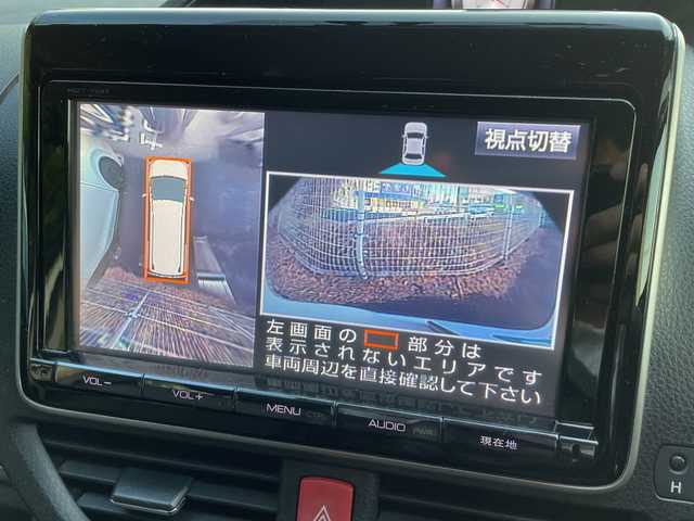 トヨタ エスクァイア ハイブリッド 茨城県 2015(平27)年 14.8万km ホワイトパールクリスタルシャイン ワンオーナー/純正SDナビ/FM/AM/CD/DVD/SD/フルセグTV/Bluetooth接続/レザーシート/アラウンドビューモニター/ALPINE製フリップダウンモニター/TRDエアロパーツ/両側電動スライドドア/シートヒーター（D＋N席）/ワイヤレス充電器/ドライブレコーダー/ビルトインETC/保証書/取扱説明書