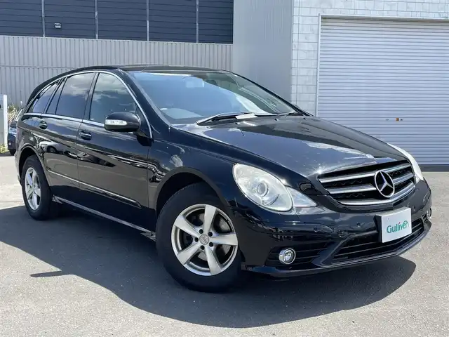 メルセデス・ベンツ Ｒ３５０ 4MATIC 道央・札幌 2009(平21)年 6.2万km オブシディアンブラック サンルーフ開閉不良/サンルーフ/純正ナビ/ワンセグTV/CD/DVD/バックカメラ/本革シート/パワーシート/シートヒーター/シートメモリー/パワーバックドア/コーナーセンサー/クルーズコントロール/HIDヘッドライト/フォグランプ/社外17インチアルミホイール/純正19インチアルミホイール夏タイヤ積み込み/リモコンキー2本/ETC