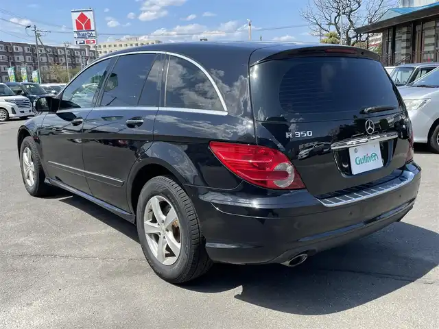 メルセデス・ベンツ Ｒ３５０ 4MATIC 道央・札幌 2009(平21)年 6.2万km オブシディアンブラック サンルーフ開閉不良/サンルーフ/純正ナビ/ワンセグTV/CD/DVD/バックカメラ/本革シート/パワーシート/シートヒーター/シートメモリー/パワーバックドア/コーナーセンサー/クルーズコントロール/HIDヘッドライト/フォグランプ/社外17インチアルミホイール/純正19インチアルミホイール夏タイヤ積み込み/リモコンキー2本/ETC