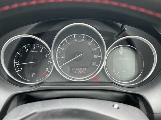 マツダ アテンザ セダン 25S Lパッケージ 佐賀県 2016(平28)年 4.8万km メテオグレーマイカ 純正ナビ/Bluetooth/CD/DVD/フルセグテレビ/ワンオーナー/バックカメラ/衝突軽減システム/クルーズコントロール/前席パワーシート/シートメモリ/パドルシフト/前席シートヒーター/アイドリングストップ/ETC/クリアランスソナー/盗難防止装置/LEDオートライト/オートエアコン/プッシュスタート/スペアキー/保証書/取扱説明書/記録簿R２、H30、２９、２８