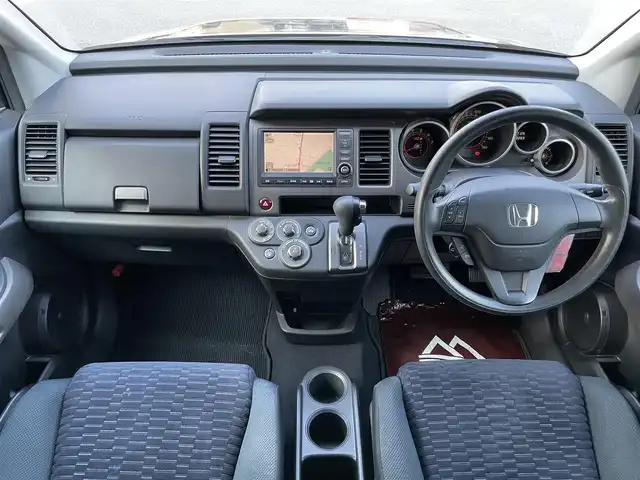 ホンダ クロスロード 18L Xパッケージ 長野県 2007(平19)年 10.8万km ナイトシェイドメタリック ローダウン/積込純正コイルスプリング/１９インチアルミホイール/２０２４年製夏タイヤ装着/７人乗り/純正ナビ/バックカメラ/ＥＴＣ　/フルセグＴＶ/ステアリングスイッチ/リモコンキー/取扱説明書/保証書