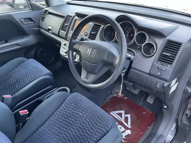 ホンダ クロスロード 18L Xパッケージ 長野県 2007(平19)年 10.8万km ナイトシェイドメタリック ローダウン/積込純正コイルスプリング/１９インチアルミホイール/２０２４年製夏タイヤ装着/７人乗り/純正ナビ/バックカメラ/ＥＴＣ　/フルセグＴＶ/ステアリングスイッチ/リモコンキー/取扱説明書/保証書