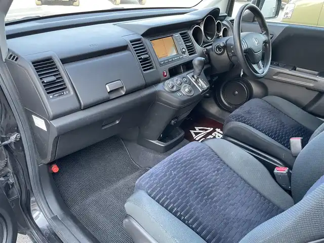 ホンダ クロスロード 18L Xパッケージ 長野県 2007(平19)年 10.8万km ナイトシェイドメタリック ローダウン/積込純正コイルスプリング/１９インチアルミホイール/２０２４年製夏タイヤ装着/７人乗り/純正ナビ/バックカメラ/ＥＴＣ　/フルセグＴＶ/ステアリングスイッチ/リモコンキー/取扱説明書/保証書