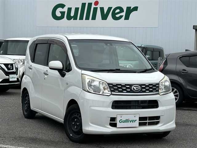 ダイハツ ムーヴ L SAⅡ 福島県 2015(平27)年 8.5万km ホワイト Ｃｌａｒｉｏｎ：ＳＤナビ/・Ｂｌｕｅｔｏｏｔｈ/・ＣＤ/・ＤＶＤ/・ＦＭ・ＡＭ/衝突軽減ブレーダー/ドライブレコーダー/ＥＴＣ/純正フロアマット/ドアバイザー/横滑り防止/アイドリングストップ/電動格納ミラー