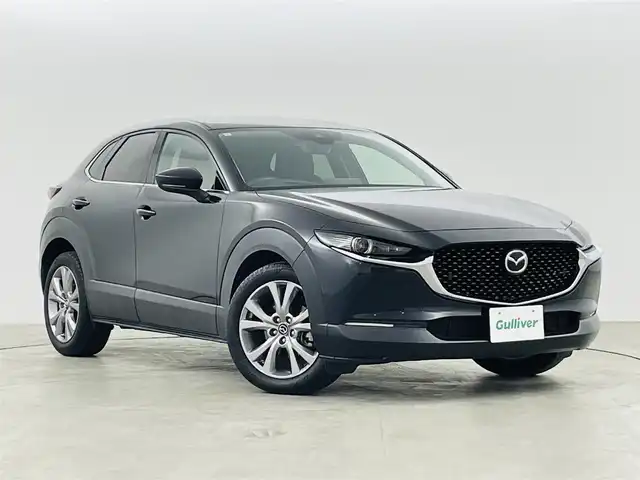 マツダ ＣＸ－３０ 20S プロアクティブ 福島県 2021(令3)年 1万km ジェットブラックマイカ スマートブレーキサポート　/・後進時ブレーキサポート/・レーンキープアシスト/・レーダークルーズコントロール/・BSM/・標識認識機能/・ドライバーアテンションアラート/・クリアランスソナー/・純正ナビゲーション/【AM/FM/DISC/Bluetooth/フルセグ/HDMI/USB】　/バックカメラ　/ＥＴＣ　/電子パーキング　/ブレーキホールド　/パワーバックドア　/パドルシフト　/社外ＡＷ付スタッドレスタイヤ積み込み/・215/60R17 　3mm/ヘッドアップディスプレイ/・プッシュスタート/・スマートキー/ステアリングスイッチ/LEDライト/・オートライト/・オートハイビーム/電動格納ミラー
