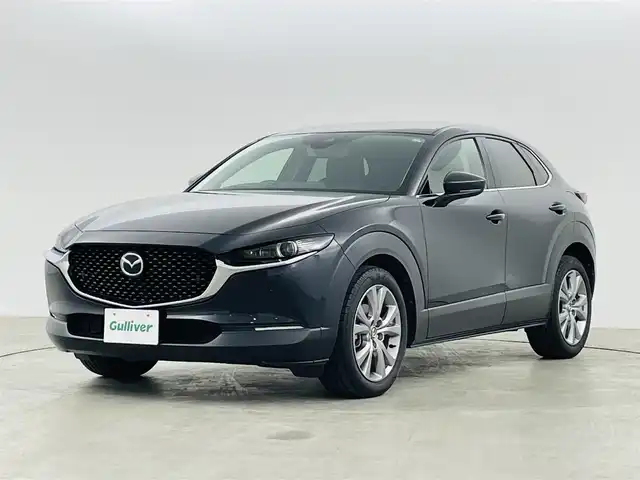 マツダ ＣＸ－３０ 20S プロアクティブ 福島県 2021(令3)年 1万km ジェットブラックマイカ スマートブレーキサポート　/・後進時ブレーキサポート/・レーンキープアシスト/・レーダークルーズコントロール/・BSM/・標識認識機能/・ドライバーアテンションアラート/・クリアランスソナー/・純正ナビゲーション/【AM/FM/DISC/Bluetooth/フルセグ/HDMI/USB】　/バックカメラ　/ＥＴＣ　/電子パーキング　/ブレーキホールド　/パワーバックドア　/パドルシフト　/社外ＡＷ付スタッドレスタイヤ積み込み/・215/60R17 　3mm/ヘッドアップディスプレイ/・プッシュスタート/・スマートキー/ステアリングスイッチ/LEDライト/・オートライト/・オートハイビーム/電動格納ミラー