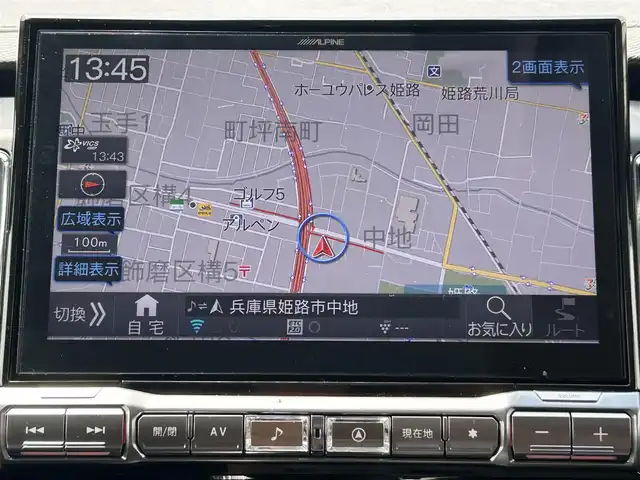 三菱 デリカＤ：５ P 兵庫県 2022(令4)年 4.5万km グラファイトグレーメタリック/ブラックマイカ ワンオーナー/11型アルパインナビ/　　（AM/FM/BT/TV/CD/DVD/SD/HDMI)/フルセグTV/全周囲カメラ/プッシュスタート/ステアリングヒーター/ステアリングリモコン/パドルシフト/クルーズコントロール（追従あり）/レーンキープアシスト/プリクラッシュ/アイドリングストップ/横滑り防止措置/ビルドインETC/前席シートヒーター/両側パワースライドドア/電動リアゲート/純正フロアマット/ドアバイザー/純正18インチアルミホイール/4WD/スペアキー1本/エンジンスターター/保証書/取扱説明書