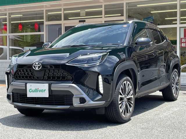 トヨタ ヤリスクロス Z アドベンチャー 岐阜県 2023(令5)年 1.3万km ブラックマイカ 純正ディスプレイオーディオ/AM FM BT TV/バックカメラ/ハーフレザー/前席パワーシート/前席シートヒーター/電動リアゲート/ステアリングヒーター/純正フロアマット/オートライト/エンジンスターター/ウインカーミラー/フォグライト