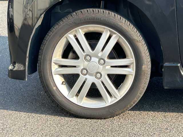 ダイハツ タント カスタム RS 広島県 2013(平25)年 8.7万km ブラックマイカメタリック ターボ/純正ナビ/「CD/DVD/Bluetooth」/フルセグTV/ETC/パワースライドドア/左側センターピラーレス/スマートキー/HIDヘッドライト/フォグランプ/純正15インチAW/アイドリングストップ/純正フロアマット/保証書/取扱説明書