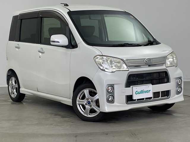 ダイハツ タント エグゼ カスタムG 新潟県 2012(平24)年 7.5万km パールホワイトⅢ 社外メモリナビ/(FM/AM/フルセグTV）/夏タイヤ積載/電格ミラー/ドアバイザー/ウィンカーミラー/フロントフォグライト/社外14インチアルミホイール