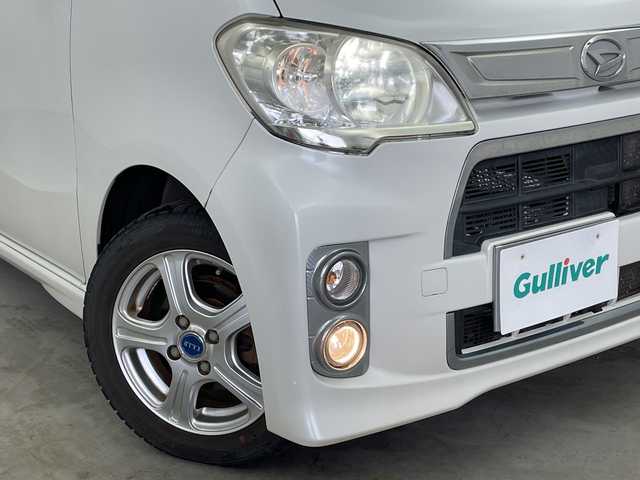 ダイハツ タント エグゼ カスタムG 新潟県 2012(平24)年 7.5万km パールホワイトⅢ 社外メモリナビ/(FM/AM/フルセグTV）/夏タイヤ積載/電格ミラー/ドアバイザー/ウィンカーミラー/フロントフォグライト/社外14インチアルミホイール