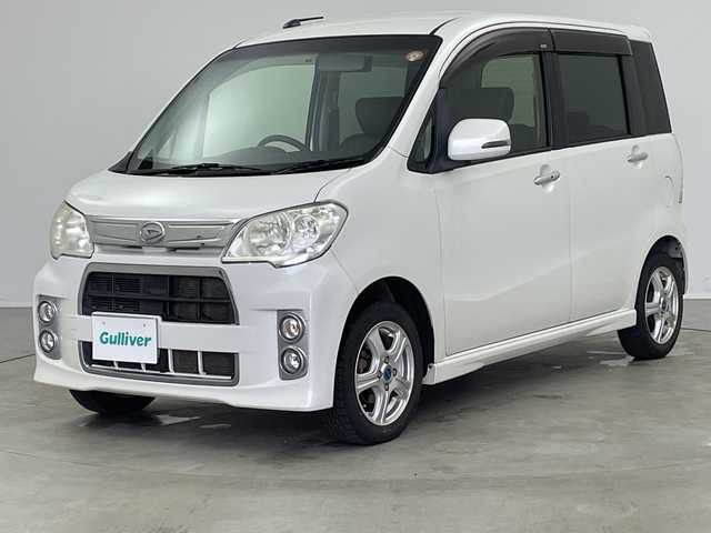 ダイハツ タント エグゼ カスタムG 新潟県 2012(平24)年 7.5万km パールホワイトⅢ 社外メモリナビ/(FM/AM/フルセグTV）/夏タイヤ積載/電格ミラー/ドアバイザー/ウィンカーミラー/フロントフォグライト/社外14インチアルミホイール