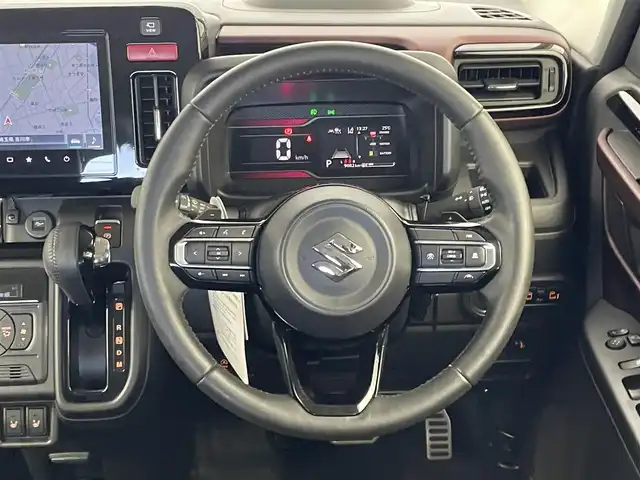 スズキ スペーシア カスタム HYBRID XS ターボ 埼玉県 2024(令6)年 0.9万km ピュアホワイトP 純正９インチディスプレイオーディ　全方位モニター　ＨＵＤ　ビルトインＥＴＣ　セーフティサポート　アダプティブクルーズコントロール　シートヒーター　ＨＤＭＩ　オートハイビーム　ＬＥＤヘッドライト　地デジ
