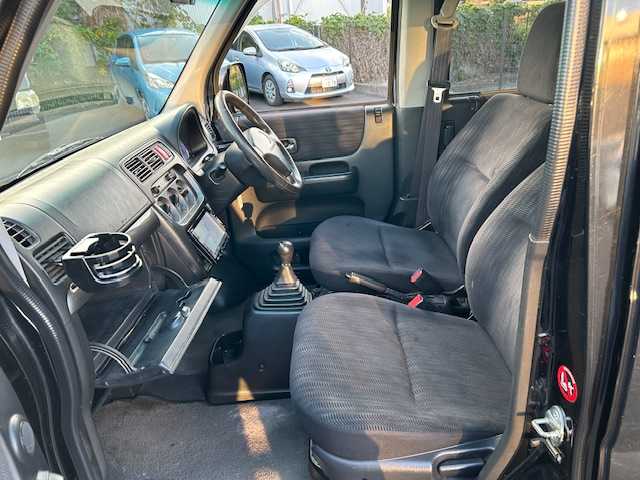 ホンダ バモス G 静岡県 2013(平25)年 14.1万km 黒