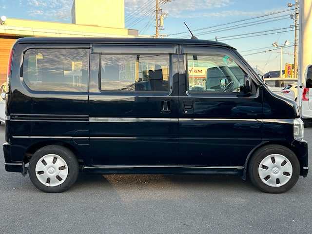 ホンダ バモス G 静岡県 2013(平25)年 14.1万km 黒