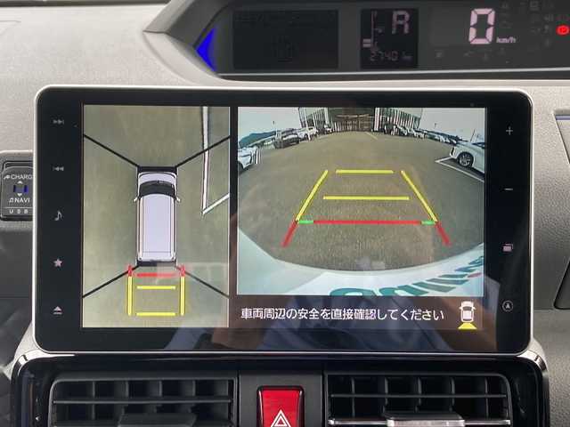 ダイハツ タント カスタム RS 佐賀県 2019(令1)年 2.8万km シャイニングホワイトパール 純正9インチナビ/パノラマミックビューモニター/バックカメラ/プリクラッシュセーフティ/レーンディパーチャーアラート/オートハイビーム/アダプティブクルーズコントロール/コーナーセンサー/両側パワースライドドア/ビルトインETC/運転席ロングスライドシート/ステアリングリモコン/レザーステアリング/アイドリングストップ/プッシュスタート/スマートキー/LEDヘッドライト/フォグライト/純正アルミホイール