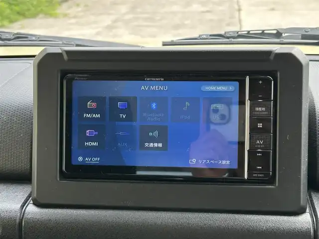 スズキ ジムニー XC 長崎県 2021(令3)年 6万km シフォンアイボリーM ワンオーナー/社外メモリナビ/（Bluetooth/フルセグ）/バックカメラ/衝突軽減システム/レーンアシスト/クルーズコントロール/ETC/シートヒーター/前後ドライブレコーダー/ステアリングスイッチ/マッドガード/純正16インチAW