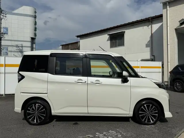 トヨタ ルーミー カスタムG－T 愛知県 2020(令2)年 4.4万km パールホワイトⅢ /禁煙//純正メモリナビ//バックカメラ//AM/FM/CD/DVD/SD/BT/フルセグTV//テレビキャンセラー//両側パワースライドドア//ETC//スマートアシスト//衝突警報機能//衝突回避支援ブレーキ//先行車発進お知らせ//標識認識機能//車線逸脱警報//ACC//VSC//コーナーセンサー//誤発進抑制機能//電格オートリトラクタブルミラー//LEDウィンカー付き//前後ドライブレコーダー//本革巻きステアリング//LEDオートライト//12V・USB電源//ロールサンシェード//ステアリングスイッチ//プッシュスタート//サイドビューランプ//純正フロアマット//純正ドアバイザー//保証書//取扱説明書//ナビ取扱説明書//スペアキー