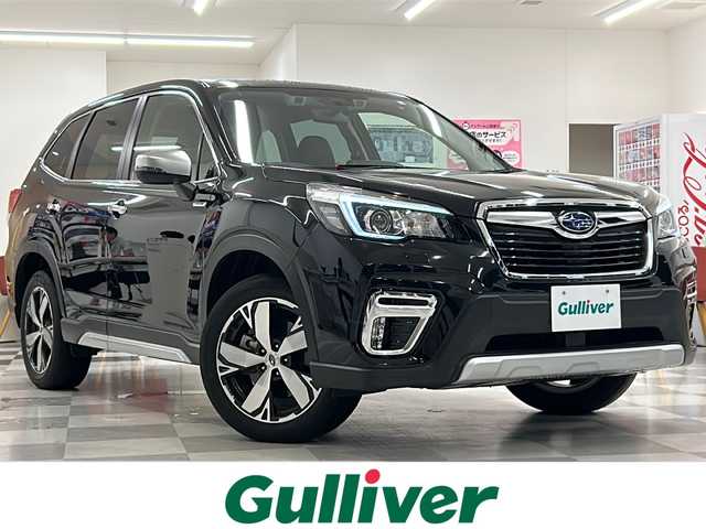 スバル フォレスター ハイブリッド アドバンス 岐阜県 2020(令2)年 4.8万km クリスタルブラックシリカ ４WD/純正ＯＰナビ/ＤＩＡＴＯＮＥサウンド/バック／サイドカメラ/フルセグ視聴/Bluetooth/アイサイト/レーダークルーズコントロール/ドライブレコーダー/レザーシート/シートヒーター/前席パワーシート/ブラインドスポットモニター/パワーバックドア/ＬＥＤヘッドライト/プッシュスタート/スマートキー/スペアキー/コーナーセンサー/取扱説明書・記録簿