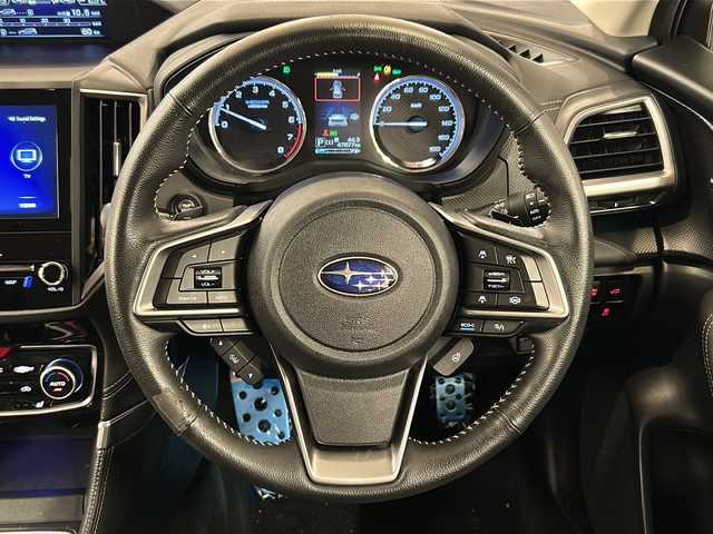 スバル フォレスター ハイブリッド アドバンス 岐阜県 2020(令2)年 4.8万km クリスタルブラックシリカ ４WD/純正ＯＰナビ/ＤＩＡＴＯＮＥサウンド/バック／サイドカメラ/フルセグ視聴/Bluetooth/アイサイト/レーダークルーズコントロール/ドライブレコーダー/レザーシート/シートヒーター/前席パワーシート/ブラインドスポットモニター/パワーバックドア/ＬＥＤヘッドライト/プッシュスタート/スマートキー/スペアキー/コーナーセンサー/取扱説明書・記録簿