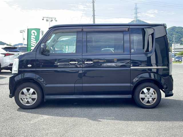 スズキ エブリィ ワゴン PZターボ 兵庫県 2014(平26)年 7.9万km ブルーイッシュブラックパール3 社外７型ナビ/片側パワスラ/純正アルミ/ＥＴＣ/ドアバイザー/AAC