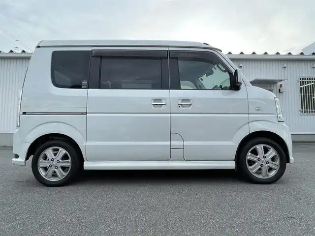 スズキ エブリィ ワゴン PZターボ スペシャル 大阪府 2015(平27)年 8.9万km パールホワイト (株)IDOMが運営する【じしゃロン東大阪店】の自社ローン専用車両になりますこちらは現金またはオートローンご利用時の価格です。自社ローンご希望の方は別途その旨お申付け下さい/社外SDナビ【AVIC-ZH0099】/フルセグテレビ/バックカメラ/ETC/両側パワースライドドア/ドライブレコーダー/HIDヘッドライト/キーレスキー/純正14インチアルミ