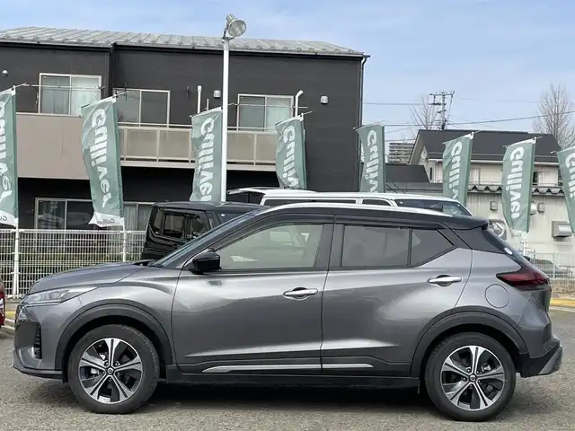 日産 キックス X 宮城県 2021(令3)年 3.6万km ダークメタルグレー/ピュアブラック 2トーン /ワンオーナー//プロパイロット//純正9インチメモリナビ//CD/DVD/SD/BT/USB/フルセグテレビ//アラウンドビューモニター//デジタルインナーミラー//ETC//ハーフレザーシート//前席シートヒーター//ステアリングヒーター//スマートキーx2