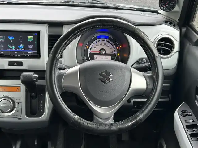 スズキ ハスラー X ターボ 宮崎県 2015(平27)年 8.8万km クールカーキPM /ナビ(CN-RS01D)//TV/CD/DVD/Bluetooth//ビルトインETC//運転席シートヒーター//オートライト//純正フロアマット//純正アルミホイール//ドアバイザー//プッシュスタート//電格ウィンカーミラー//取扱説明書//保証書//スペアキー×１
