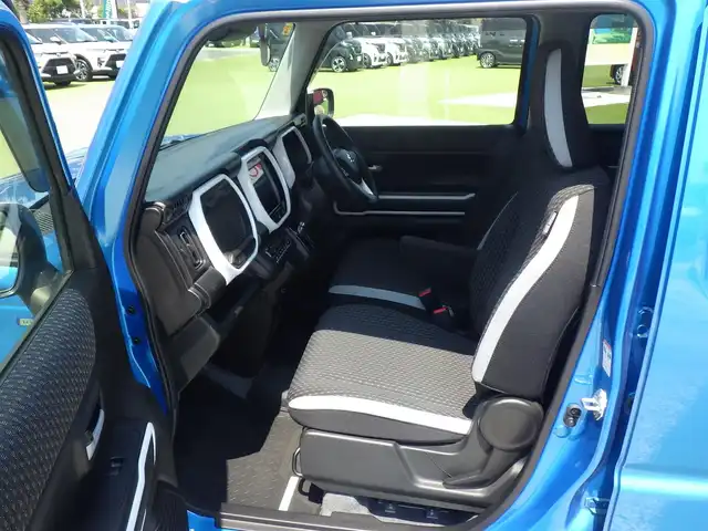 スズキ ハスラー HYBRID X 大阪府 2020(令2)年 2.3万km ブリスクブルーメタリック/ホワイト2トーンルーフ デュアルカメラブレーキサポート/純正メモリーナビ/地デジTV/【DVD/CD再生機能　Bluetooth接続】/全方位モニター/革巻きステアリング/ステアリングスイッチ/ETC/LEDヘッドライト/フォグライト/ウインカーミラー/リアコーナーセンサー/純正15インチアルミホイル/サイド/カーテンエアバッグ/携帯リモコン