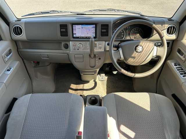 スズキ エブリィ ワゴン PZターボ スペシャル 静岡県 2013(平25)年 7.5万km パールホワイト ワンオーナー　/社外ナビ　/・フルセグＴＶ　/・ＤＶＤ再生　/両側パワスラ　/オートステップ　/リモコンキー　/オートエアコン　/ＨＩＤライト　/保証書　/取扱説明書